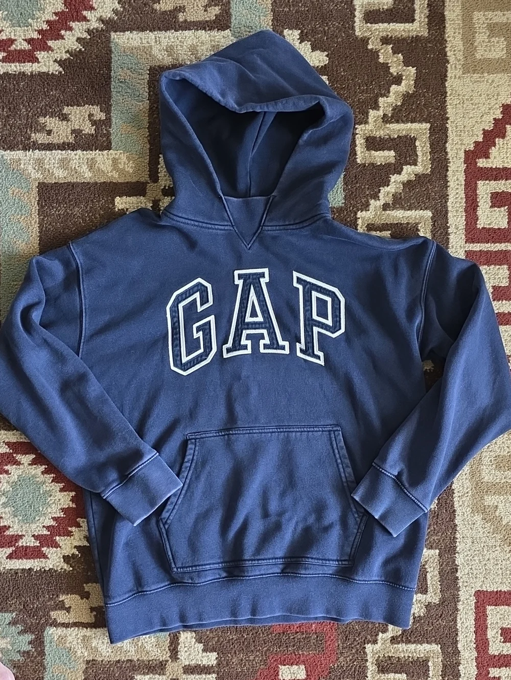 GAP Teen Size 14-16  Navy Logo Hoodie